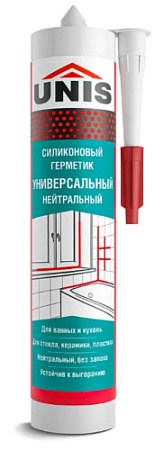 Затирка-герметик силиконовая Юнис UN-80 C10 антрацит 300 мл