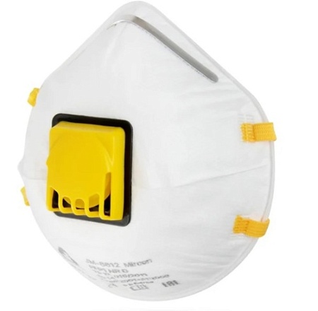 Респиратор противоаэрозольный с клапаном Jeta Safety FFP1 NR D JM-8612