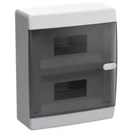 Щит пласт нав ЩРН-П-18 18мод IP41 пр черн дв UNION Compact IEK