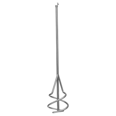 Миксер для строительных смесей, 80х8х400мм, шестигранный хвостовик Сибртех