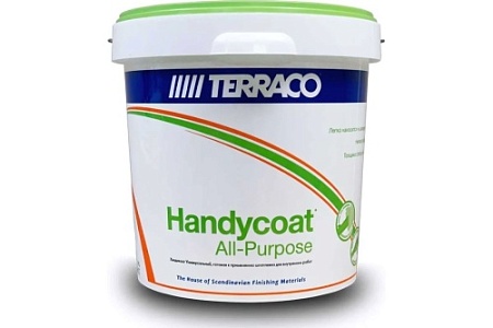 Шпатлевка универсальная Terraco Handycoat All-Purpose (слой до 4мм) белый 25 кг