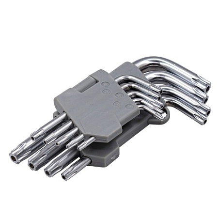 Ключи имбусовые TORX звездочка Т10-Т50 уп. РемоКолор