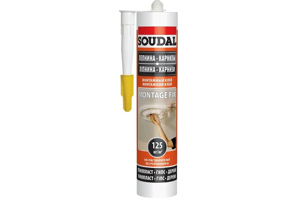Клей SOUDAL Монтаж Фикс 280 мл (12)