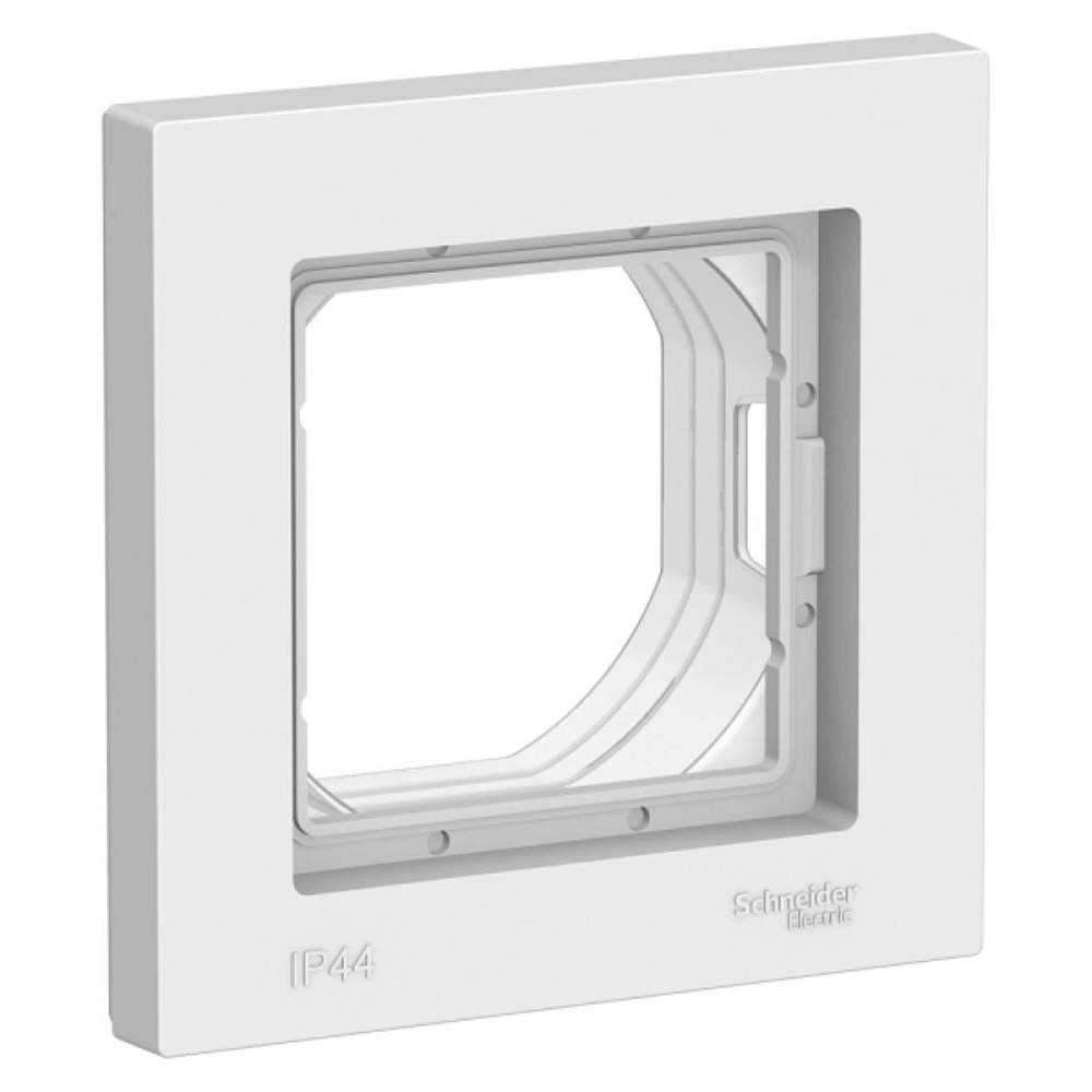 Рамка 1-ая IP44 белая ATLAS DESIGN