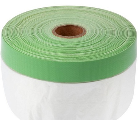 Пленка защитная Master Color Clever Cover 7 мкм 0,55х25 м с ПЭ (полиэтилен) лентой
