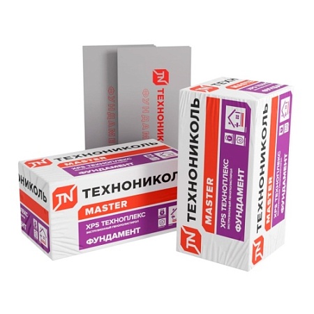 ТЕХНОНИКОЛЬ ТЕХНОПЛЕКС ФУНДАМЕНТ 1180х580х100мм 0,27376м3/4шт экструд. пенополистирол
