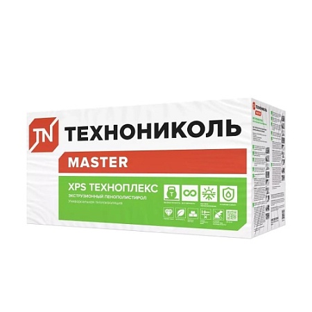 ТЕХНОНИКОЛЬ ТЕХНОПЛЕКС 1200х580х20мм 0,288м3/20шт. экструд. пенополистирол