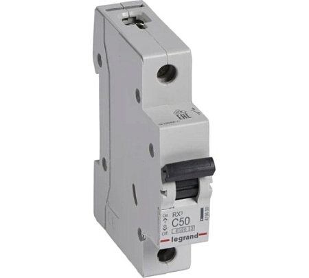 Авт. выкл. 1П 50А С 4,5кА Rx3 Legrand  (12)