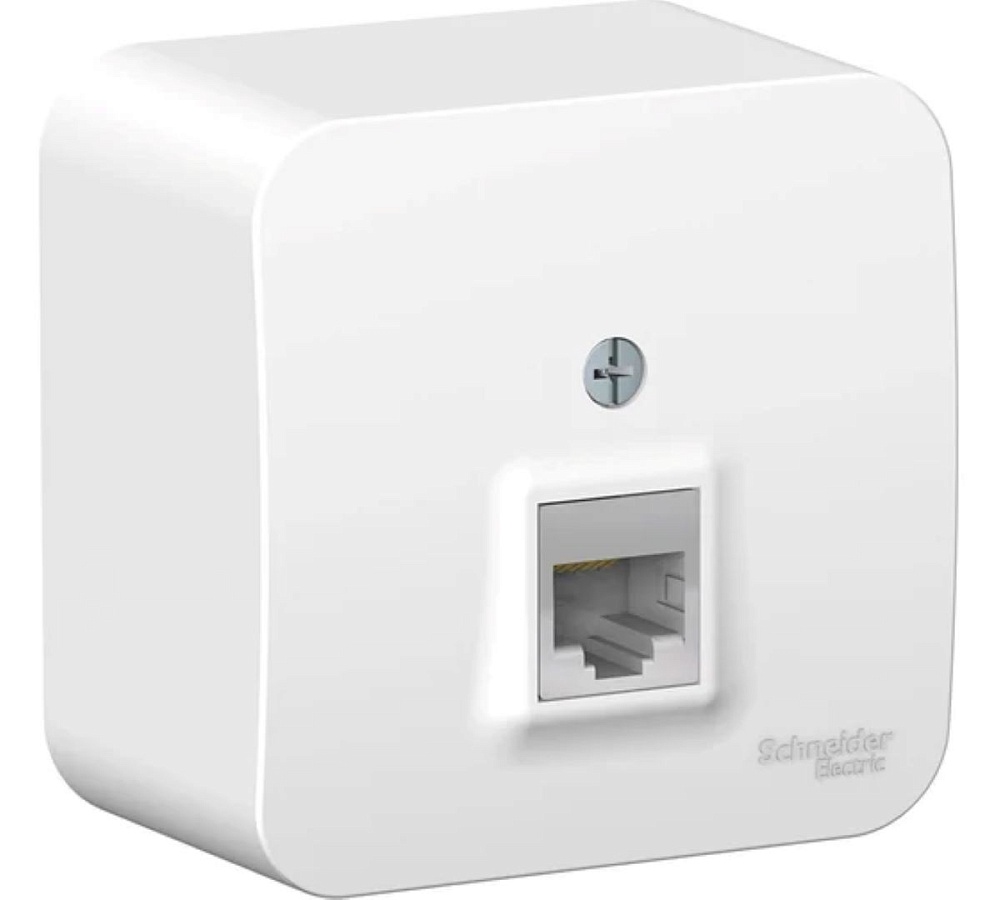 Розетка RJ45 белая BLANCA Systeme Electric