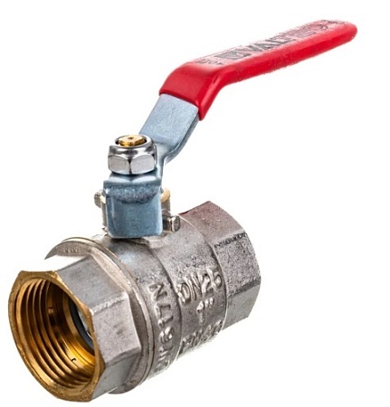 Кран шаровый BASE 1" в-в ручка VALTEC