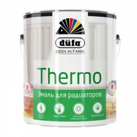 Эмаль Dufa Retail THERMO для отоп приб белая 750мл
