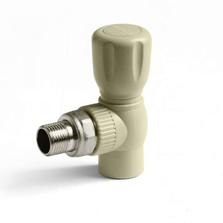 Кран шаровый для радиатора углов 20x1/2" ProAqua С