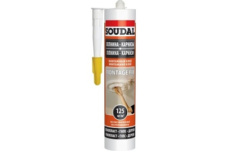Клей SOUDAL Монтаж Фикс 280 мл (12)