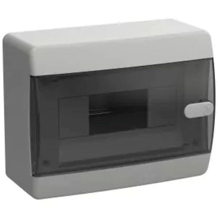 Щит пласт нав ЩРН-П-6 6мод IP41 пр черн дв UNION Compact IEK