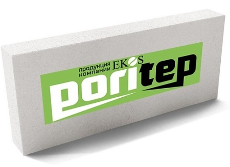 Блок Poritep 625*150*250мм D600 (0,023м3/0,156м2) (уп.80шт)