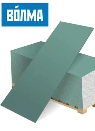ГКЛВ 3000х1200х12,5мм (50) ВОЛМА