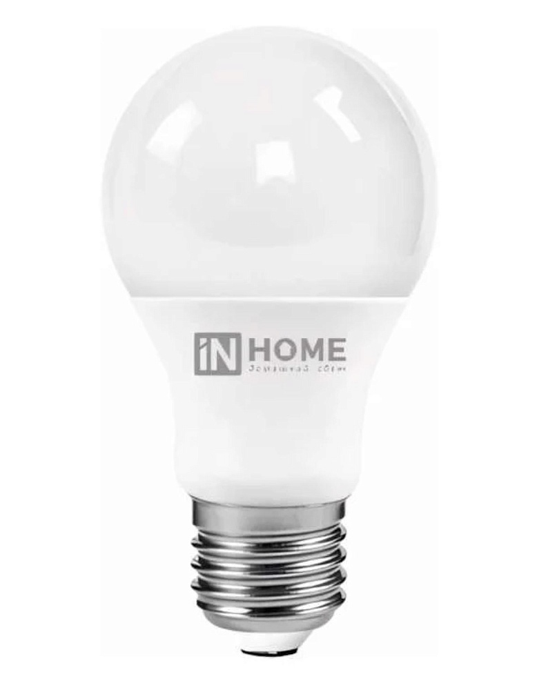 Лампа светодиодная IN HOME-А60-15Вт-6500K-Е27-1350Лм